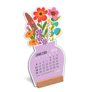 Calendario 2026 Vasinho Flores