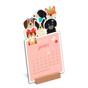 Calendario 2026 Cachorrinho