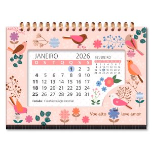 Calendario de mesa Leve Amor