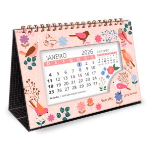 Calendario de mesa Leve Amor