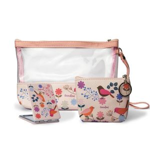 Necessaire 3 pecas Leve amor