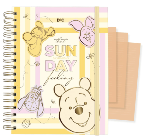 Caderno Smart Universitário 10 Divisórias Ursinho Pooh 80 fls - DAC