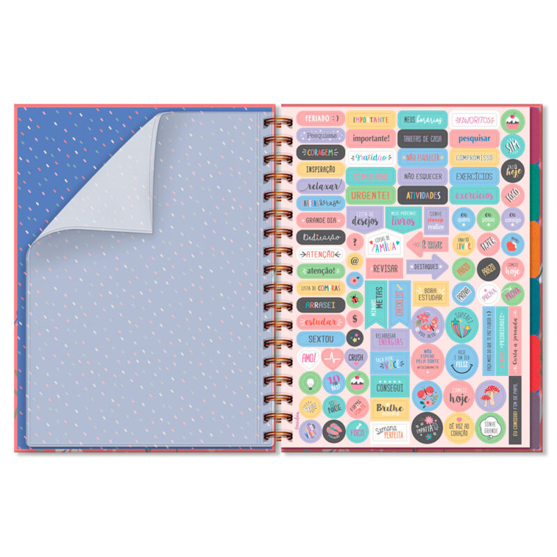 Caderno Folhas Removíveis - Fina Ideia - Primavera - Imagem 2