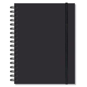 Caderno Folhas Removíveis - Fina Ideia - Liso Preto