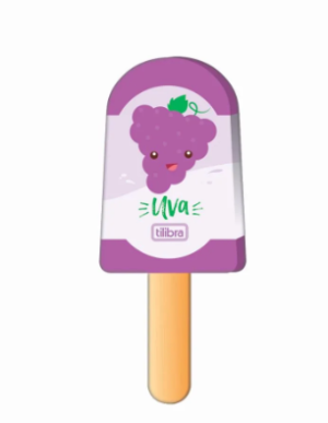 Borracha Picolé Fruta Tilibra
